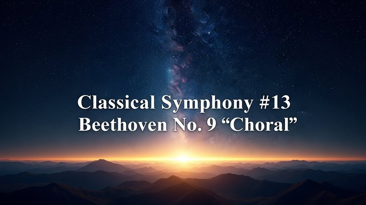 고전주의 교향곡 #13 | 베토벤 교향곡 제9번 d단조 ‘합창’