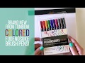 Honest Colored Tombow Fudenosuke Review - Amanda Arneill | Hand Lettering