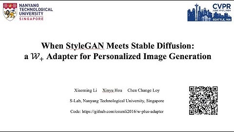 [CVPR 2024] When StyleGAN Meets Stable Diffusion: a 𝒲_+ Adapter for Personalized Image Generation