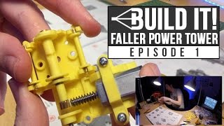 HTR Build It! Faller Power Tower | Episode 1 | Platform and motor assembly
