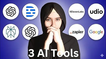 Stop Working Hard... These 3 AI Tools Can Work Faster Than Humans.