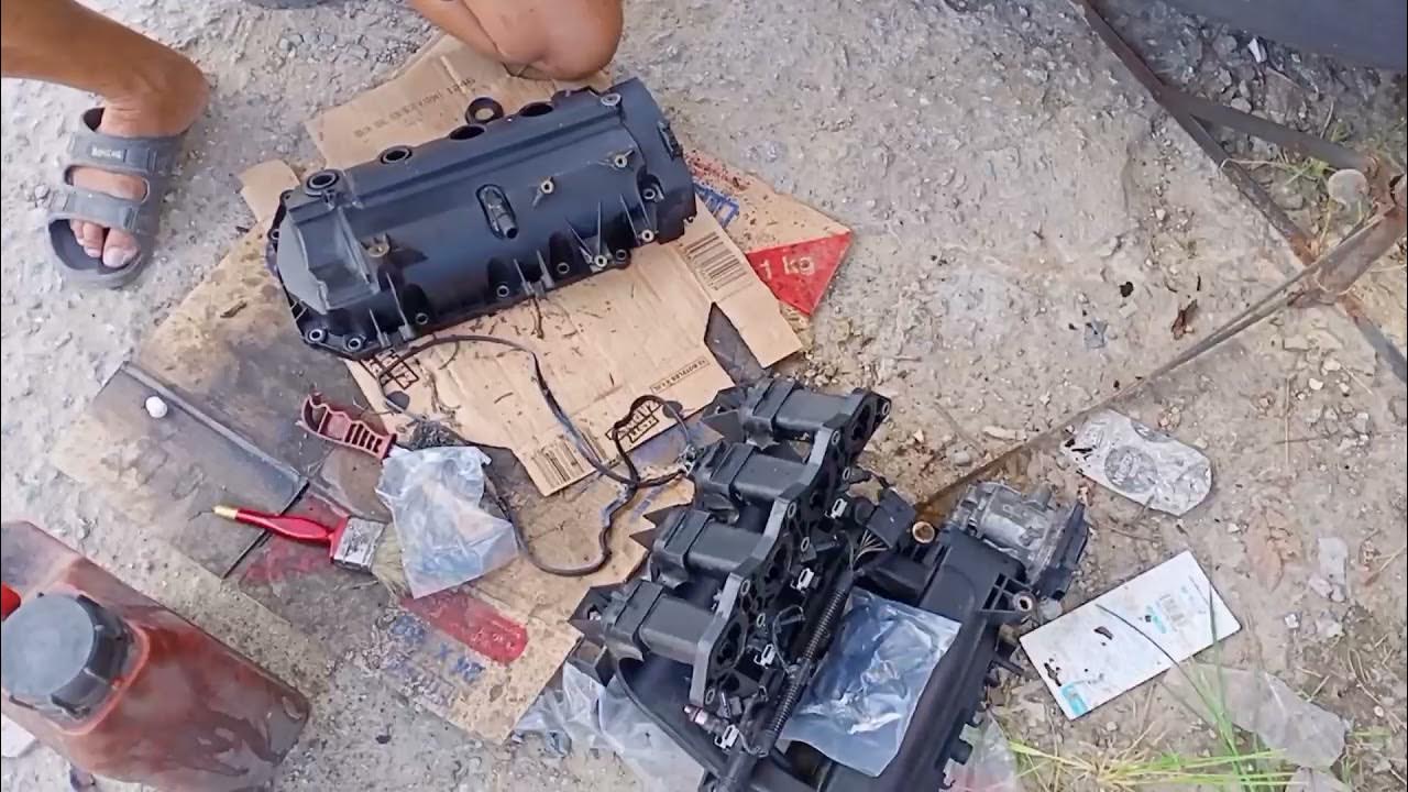 tukar valve cover gasket Savvy YouTube