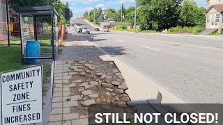 Neglected Sidewalk North Bay UPDATE