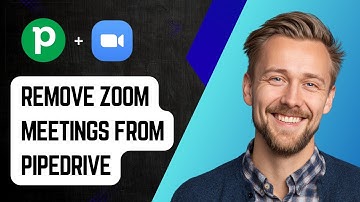 How To Delete Remove Zoom Meetings From Pipedrive Crm [2025 Guide]