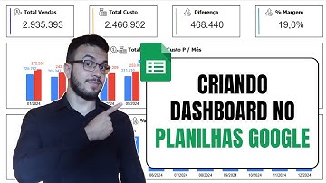 Criando seu Primeiro Dashboard de Vendas no Planilhas Google / Google Sheets