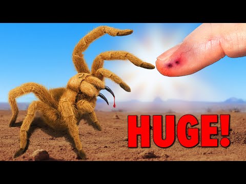 BITTEN by Arizona’s Largest Spider and other Venomous Creatures!