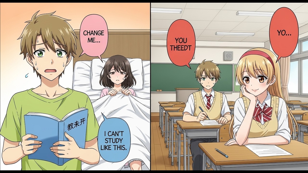 [Manga Dub] I Had to Look After My Mom, So I Barely Had Time to Study… But Then | Emotional School