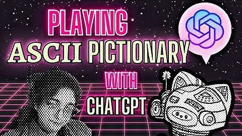 Playing ASCII Pictionary with CHATGPT #chatgpt #art #ascii