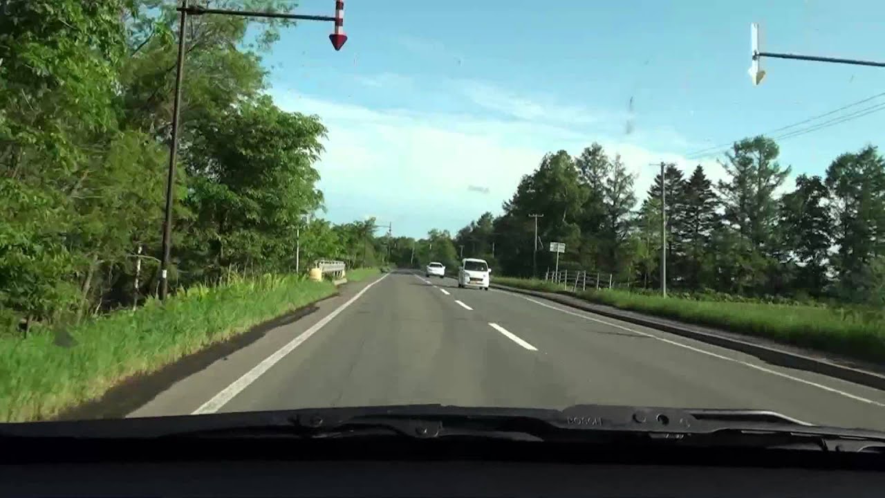 国道238号　その7　北海道北見市・常呂→網走市・市街