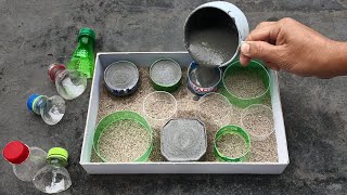Cement ideas ❤️ Cement life hacks with plastic bottle