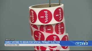 Early voting to begin for special primary election