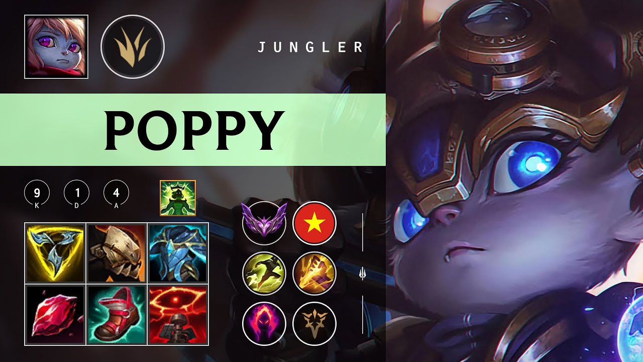 Poppy Jungle vs Nidalee - VN Master Patch 26.02