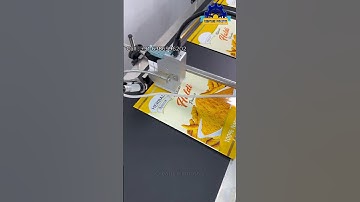 TIJ Printer Expiry Date Coding Machine | TIJ With Conveyor Pouch Printer #printer #pij