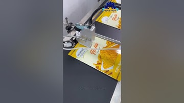 TIJ Printer Expiry Date Coding Machine | TIJ With Conveyor Pouch Printer #printer #pij