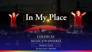 Coldplay - In My Place | Morumbi, São Paulo (10/03/2023)