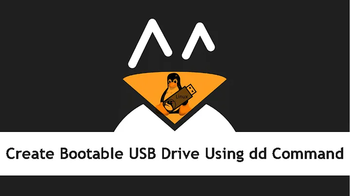 How To Create Bootable USB Drive Using dd Command