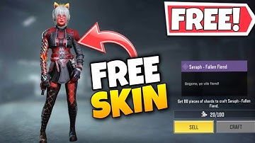 How to get free skin in codm! Seraph - Fallen Fiend skin | call of duty mobile