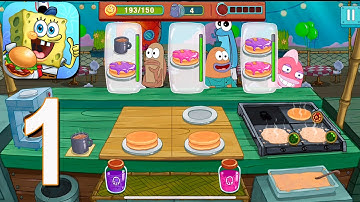 SpongeBob: Krusty Cook-Off - Gameplay Walkthrough Part 1(iOS, Android)