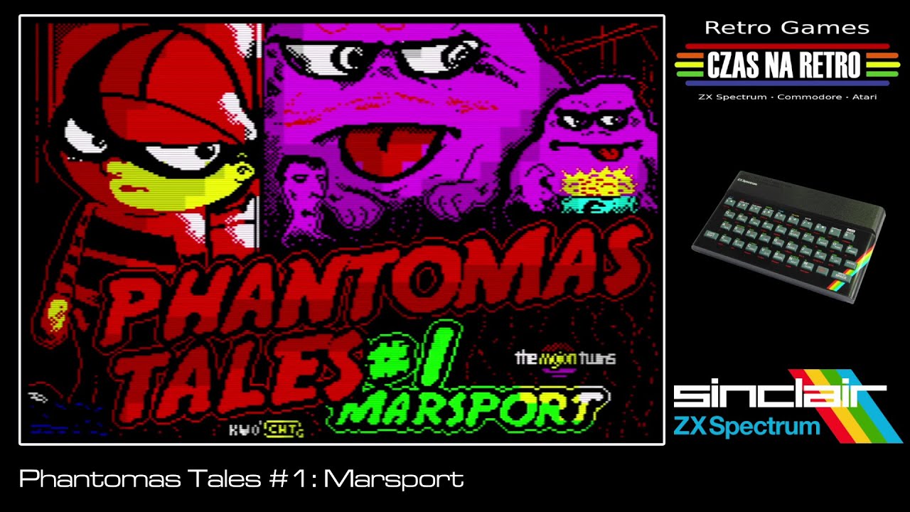 Phantomas Tales #1: Marsport (2009) - ZX Spectrum - YouTube