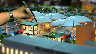 Reliance Bio Energy Plant Model Industrial Scale Model By Maadhu Creatives