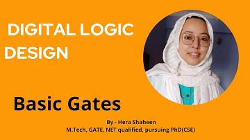 Digital Logic Design lec 1 - Basic Gates