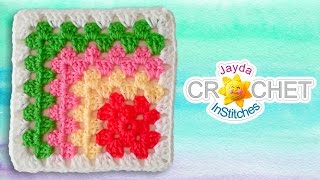 Mitered Granny Square Crochet Pattern & Tutorial