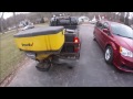 Winter Vlogs - &quot;SnowEx 1075 Tailgate salter Swing out mount&quot;