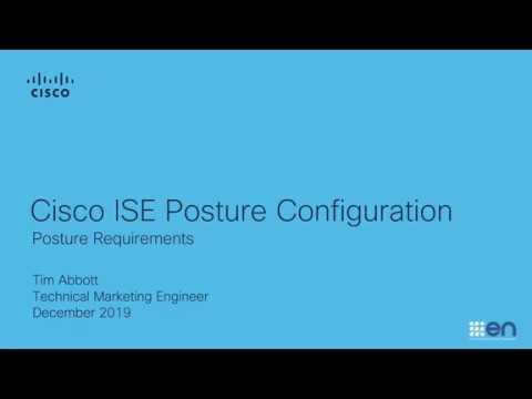 Cisco ISE Posture Configuration Part 3 - Posture Requirements