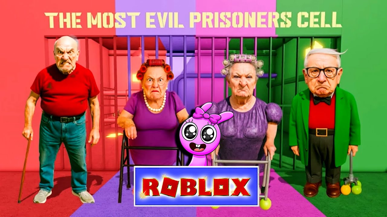 BABY PINKI vs EVIL GRANDPA & GRANDMA & GRUMPY GRAN IN REAL LIFE! # ...