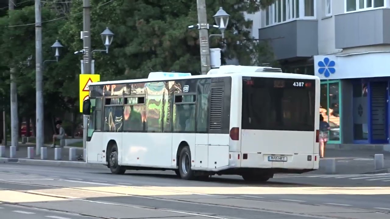 A long serving bus service in Europe, these 20 year old Mercedes Benz O530 Citaro buses continue