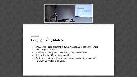 BazelCon 2019 Day 1: Lightning Talk – Testing Bazel’s Remote Execution API