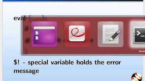 Exception and error handling in PERL - Kannada