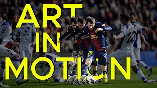 Art in Motion: Messi's Mesmerizing Dribbles in Slow Motion