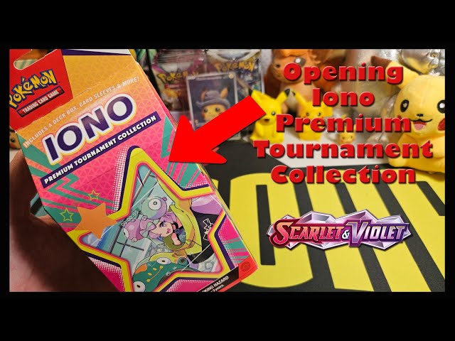 iono booster box Pokemon Iono Premium Tournament Collection Box