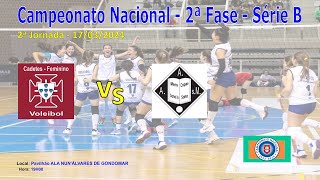 ALA vs AA S. MAMEDE - Campeonato Nacional Cadetes Fem - 2ª Fase - Série B - 2ª Jornada