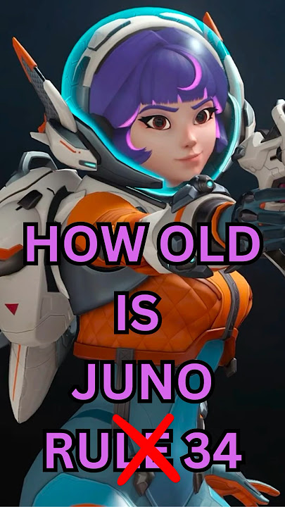 How Old Is Juno Overwatch 2 #overwatch2 #overwatchsupport