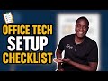 The Ultimate Office Tech Setup Checklist for Small Businesses in DC, Maryland, & Virginia
