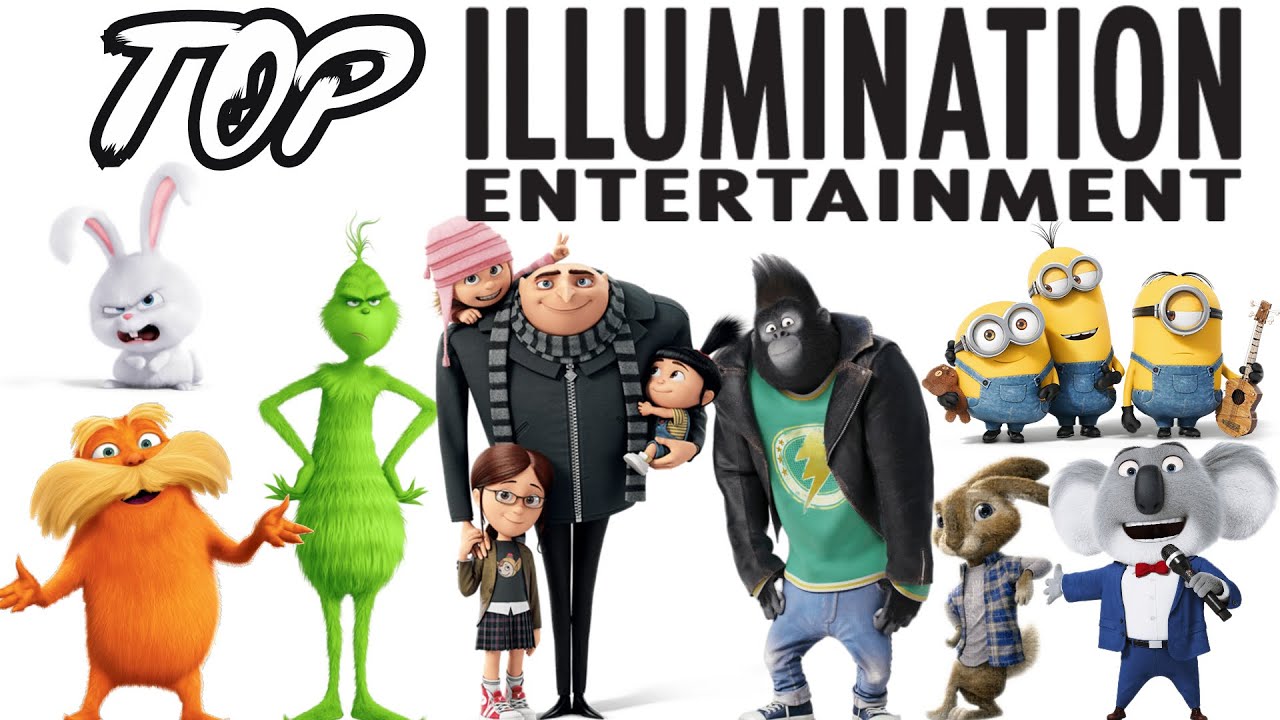 TODAS LAS 10 PELÍCULAS DE ILLUMINATION DE PEOR A MEJOR YouTube