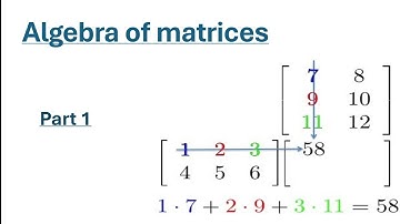 Algebra of matrices | ppt