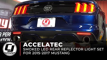 S550 Install | ACCELATEC Smoked Rear Diffuser Reflector Lights