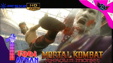 Mortal Kombat Shaolin Monks Co op Liu Kang Kung Lao Part 1 Goro