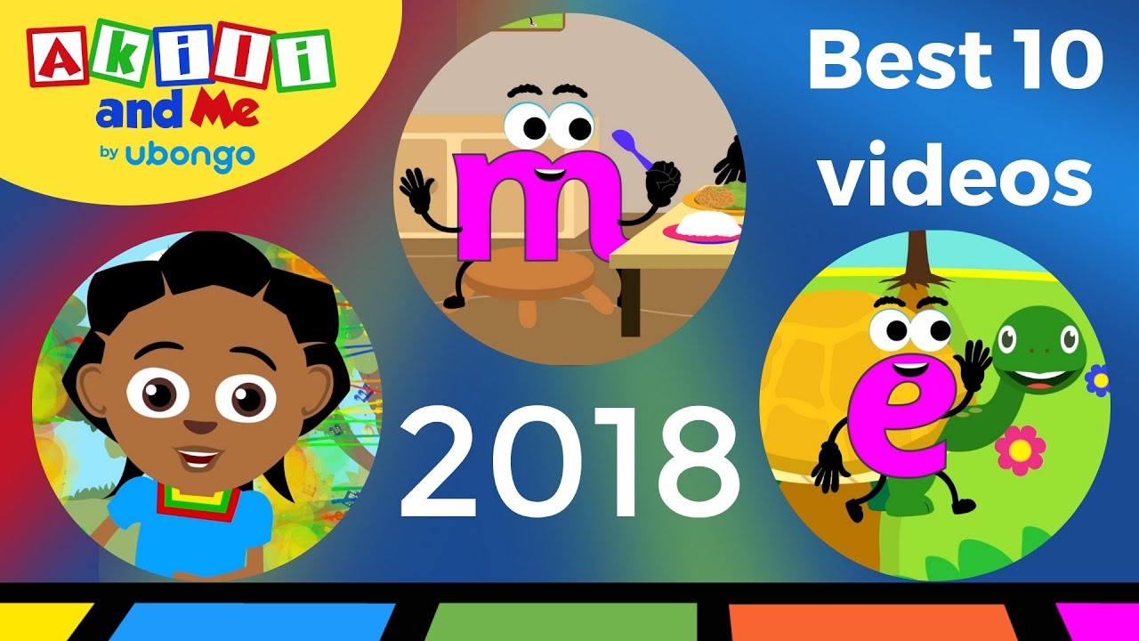 TOP 10 VIDEOS OF 2018!!! | Akili and Me | African Cartoons for Preschoolers