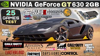 Gt 630 In Late 2021 - 25 Games Test