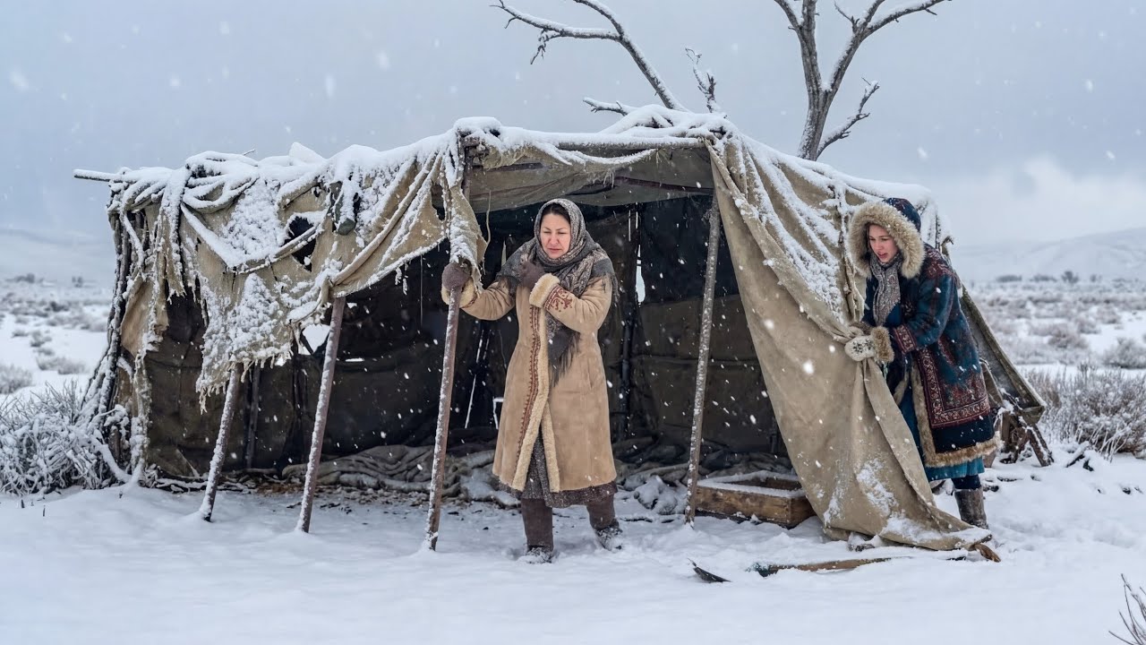 Amarican Mom & Daughter Surviving Story in Extreme Cold