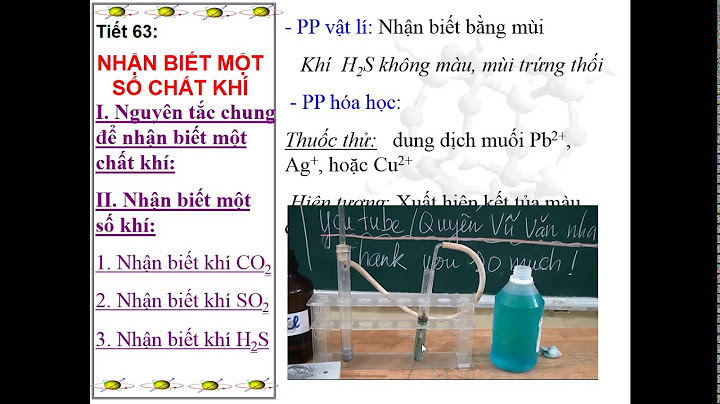 Câu dẫn của bài nhận biết khí hóa hox