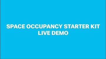 Space Occupancy with Cisco DNA Spaces - Live Demo
