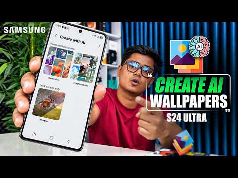 Samsung S24 Ultra Has an AI Wallpaper Generator?!