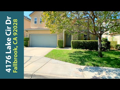 4176 Lake Cir Dr, Fallbrook, CA home video tour