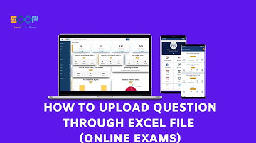 How To Upload Questions Through Excel File ( Online Exams)