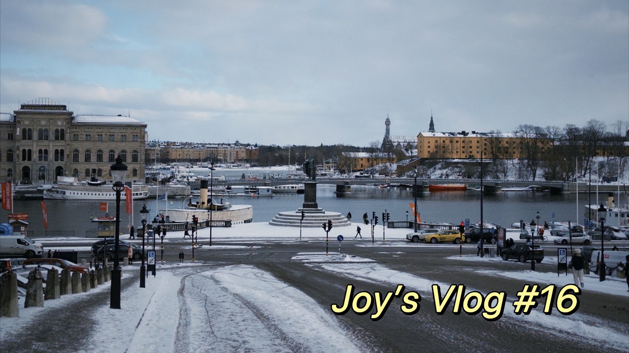 Joy's Vlog #16｜瑞典斯德哥尔摩之旅！｜肉桂卷｜买咖啡豆